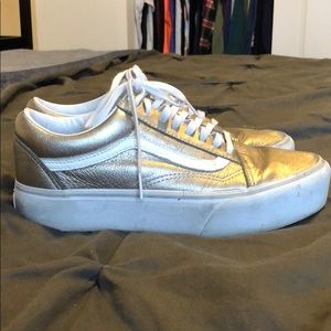 Vans Gold Platform